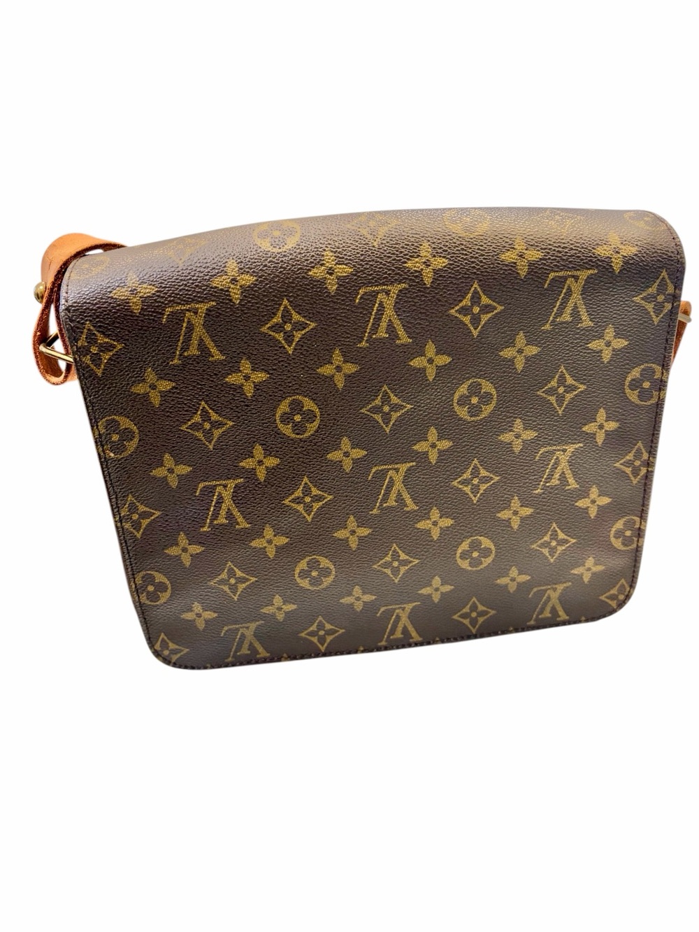 Louis Vuitton Monogram Crossbody Bag Authentic 'Cartouchière GM' - Picture 4 of 17